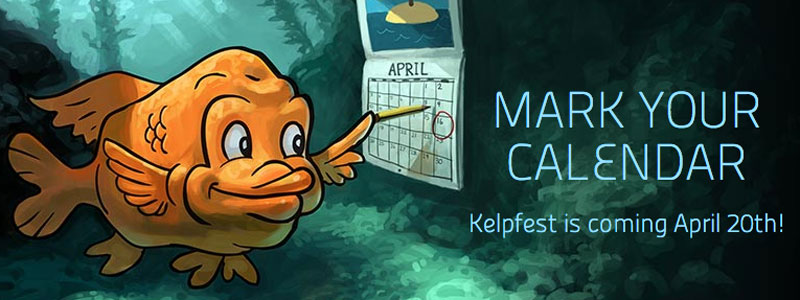KelpFest 2013 Back Bigger & Better on April 20th