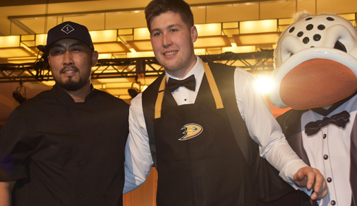 Laguna Chefs Score for Anaheim Ducks Foundation at Dux In Tux