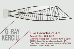 G Ray Kerciu art event - Laguna Beach