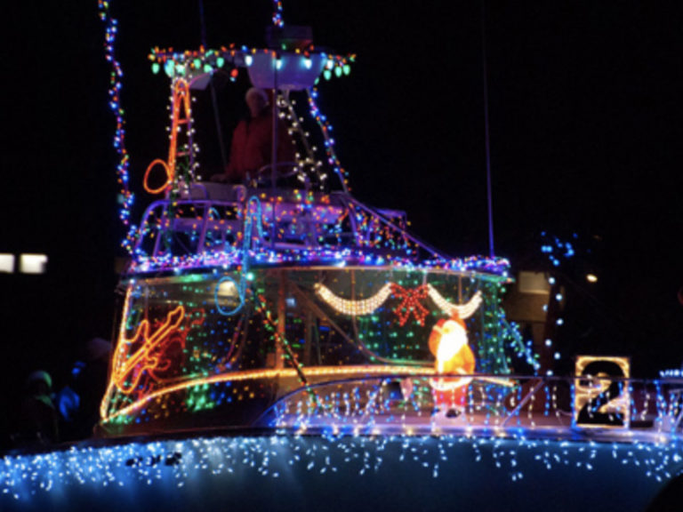 Dana Point Boat Parade of Lights 2019 - Laguna Beach