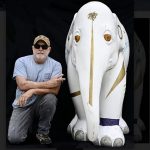 Local Artist Steve Adam Has an Elephant Now
