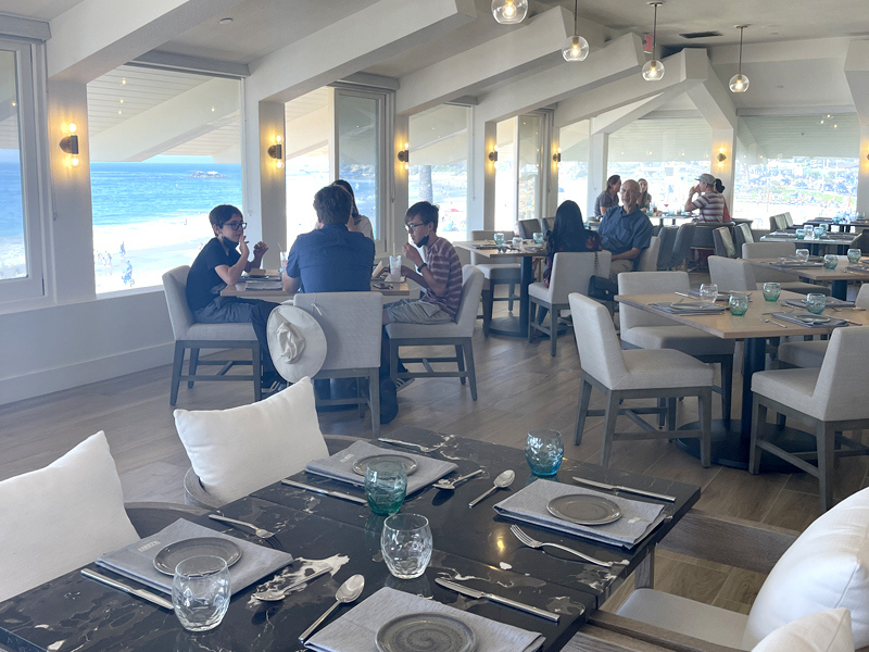 Hotel Laguna Readies for October Restaurant Diners