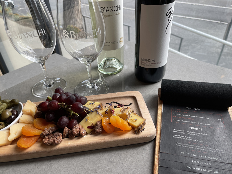 Bianchi Tasting Room: A Tasteful Tease to Award-Winning Wines